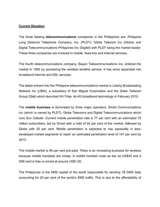 Product Market Study of ICT sector in Philippines | PDF
