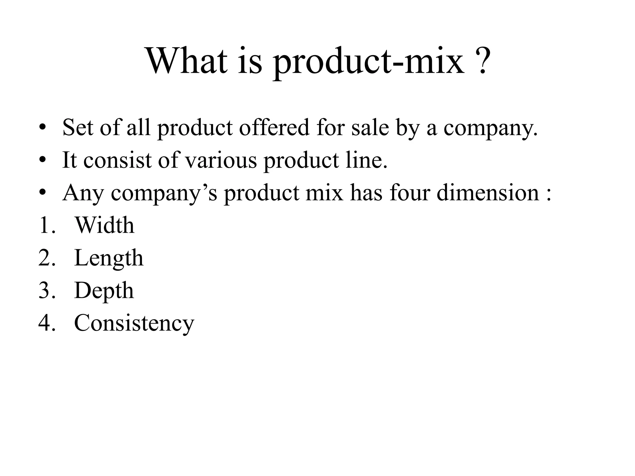 Product Mix of HUL(best ppt) | PPTX