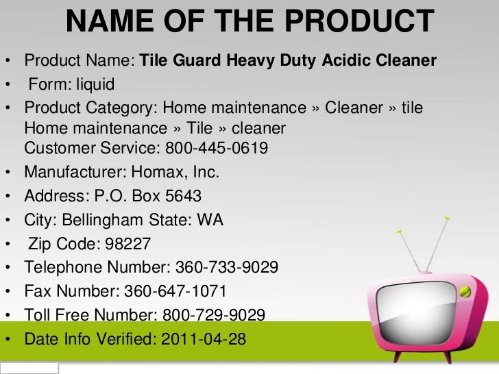Product Modification