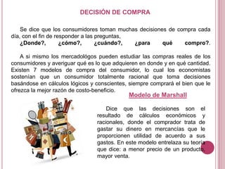 Compra Racional El Mercado y El Producto | PPTX