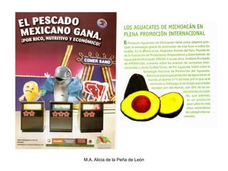 M.A. Alicia de la Peña de León
 