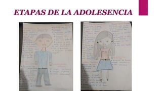 ETAPAS DE LA ADOLESENCIA
 
