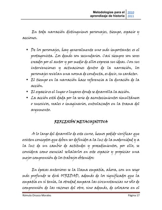 Productos curso de historia