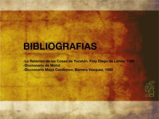 Productos endémicos de Yucatán