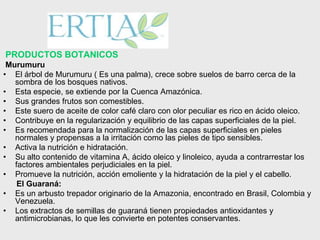 Productos Ertia