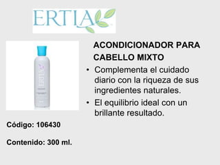 Productos Ertia