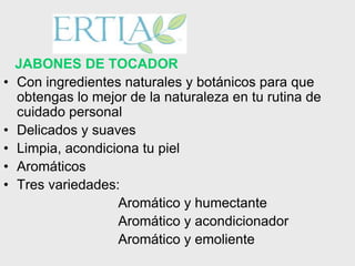 Productos Ertia