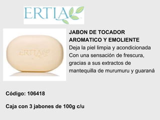 Productos Ertia