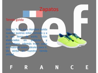 Productos gef masculino