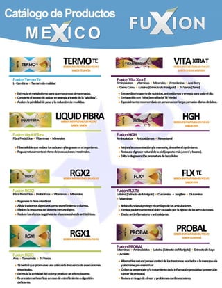Fuxion - Productos México