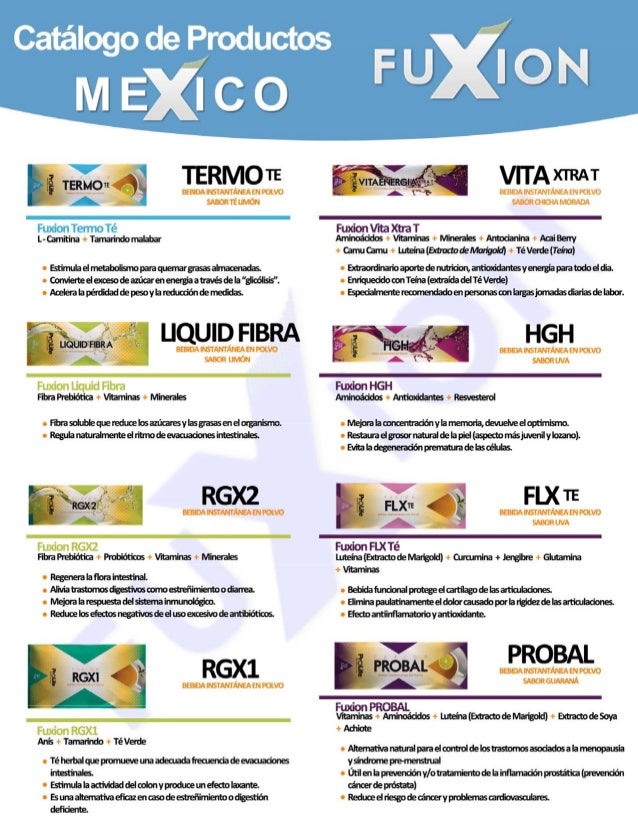 Fuxion Productos México