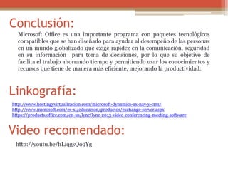 Productos Microsoft Office