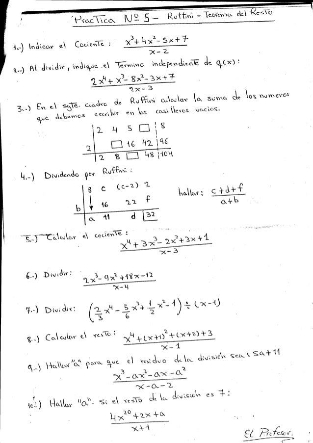 Productos Notables Factorizacion Ecuaciones Exponenciales