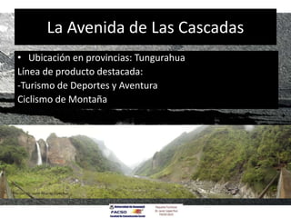 Productos turísticos del Ecuador