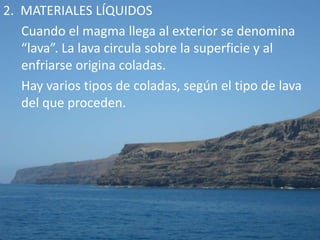 Productos Volcánicos