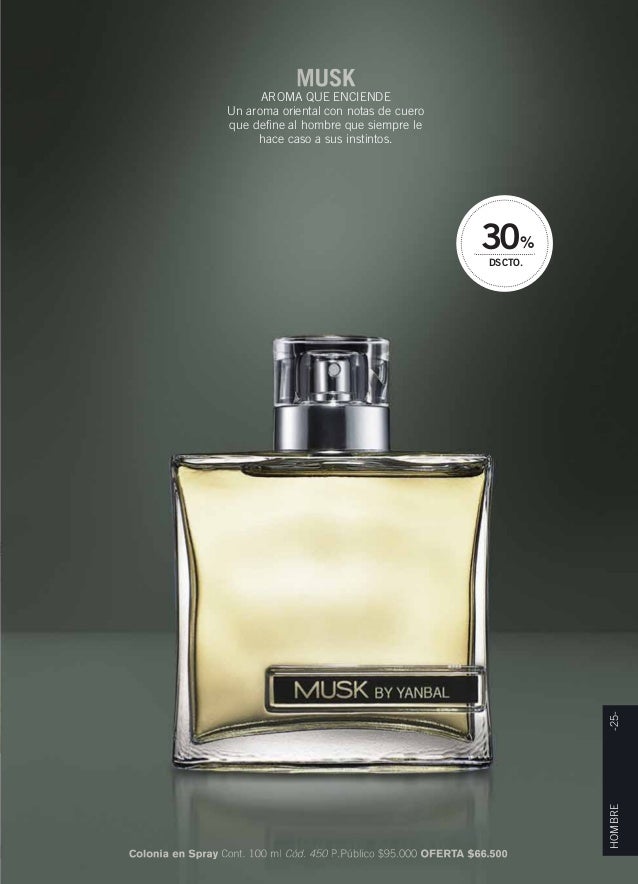 musk yanbal hombre precio
