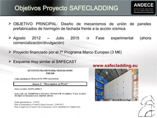 Productos y técnicas de construcción antisísmica en proyectos del FP7 y H2020 - ANDECE