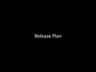 Release Plan