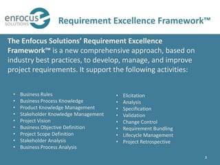 Enfoucs Requirement Suite™ | PPTX