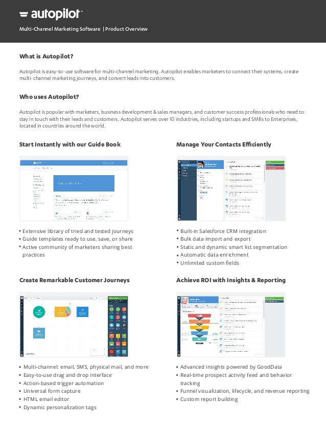 Product Overview Autopilot