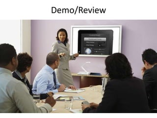 Demo/Review
 
