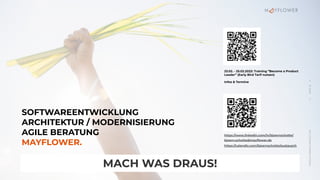 ⇈
SEITE
32
⇈
PRODUCT
OWNER
2
PRODUCT
CEO
MACH WAS DRAUS!
23.02. - 25.02.2022: Training “Become a Product
Leader” (Early Bi...