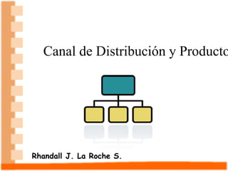 Canal de Distribución y Producto
Rhandall J. La Roche S.
 