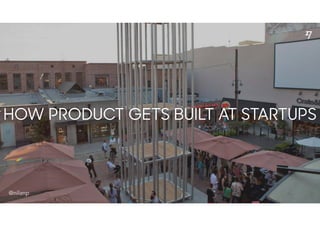 @nilanp
STARTUPS START WITH NO DATA
@nilanp
 