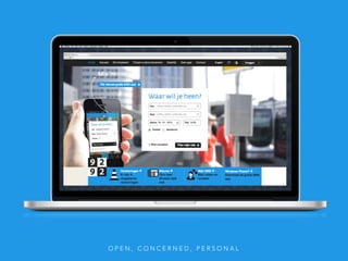 O P E N , C O N C E R N E D , P E R S O N A L 
 