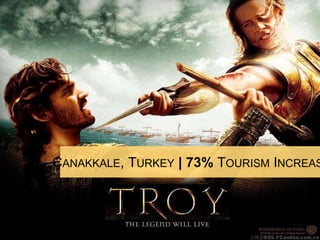 ÇANAKKALE, TURKEY | 73% TOURISM INCREAS
 
