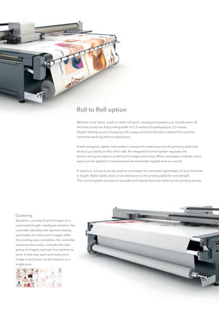 Product portfolio swissqprint UV Flatbed Printers | PDF