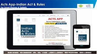 Acts App-Indian Act & Rules
For Smart Phones & Tablets
13
 