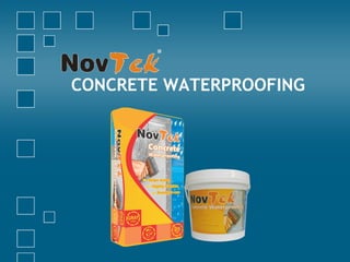 CONCRETE WATERPROOFING
 