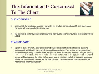 SMARTER PLANNING:These problems are addressed in this new product!