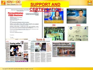 Support and CertificationPermuafakatan PIBG Nasional TV3Astro