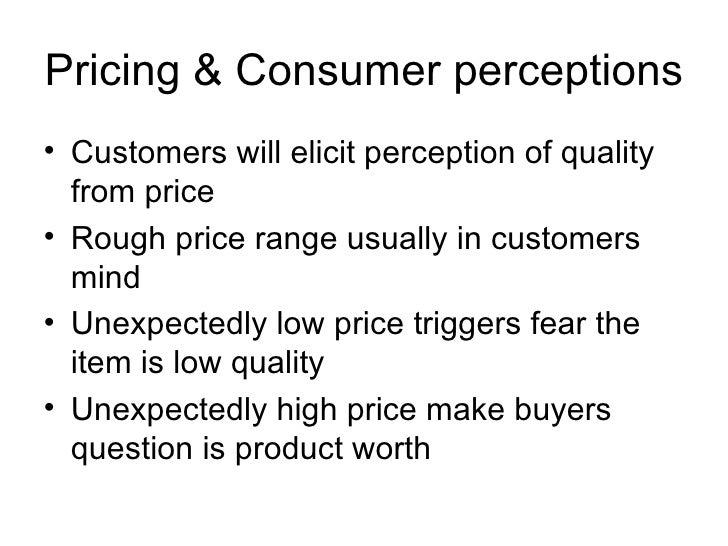 pricing strategy of a product pricing strategy of a product