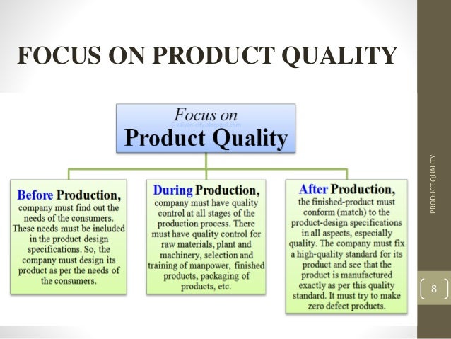  Product Quality 