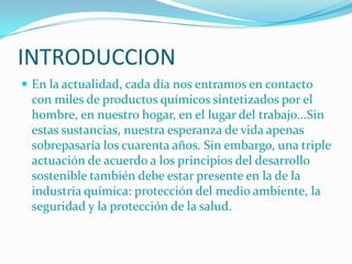        PRODUCTOS       QUIMICOS                                                   Hector M. Albizu De Jesus                                                       Luis  AndinoCollazo                                                            Sra. Alvarado                                                         Cs. Ambientales 
