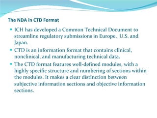 Us Ctd Module Product registration and drug approval process in us | PPT