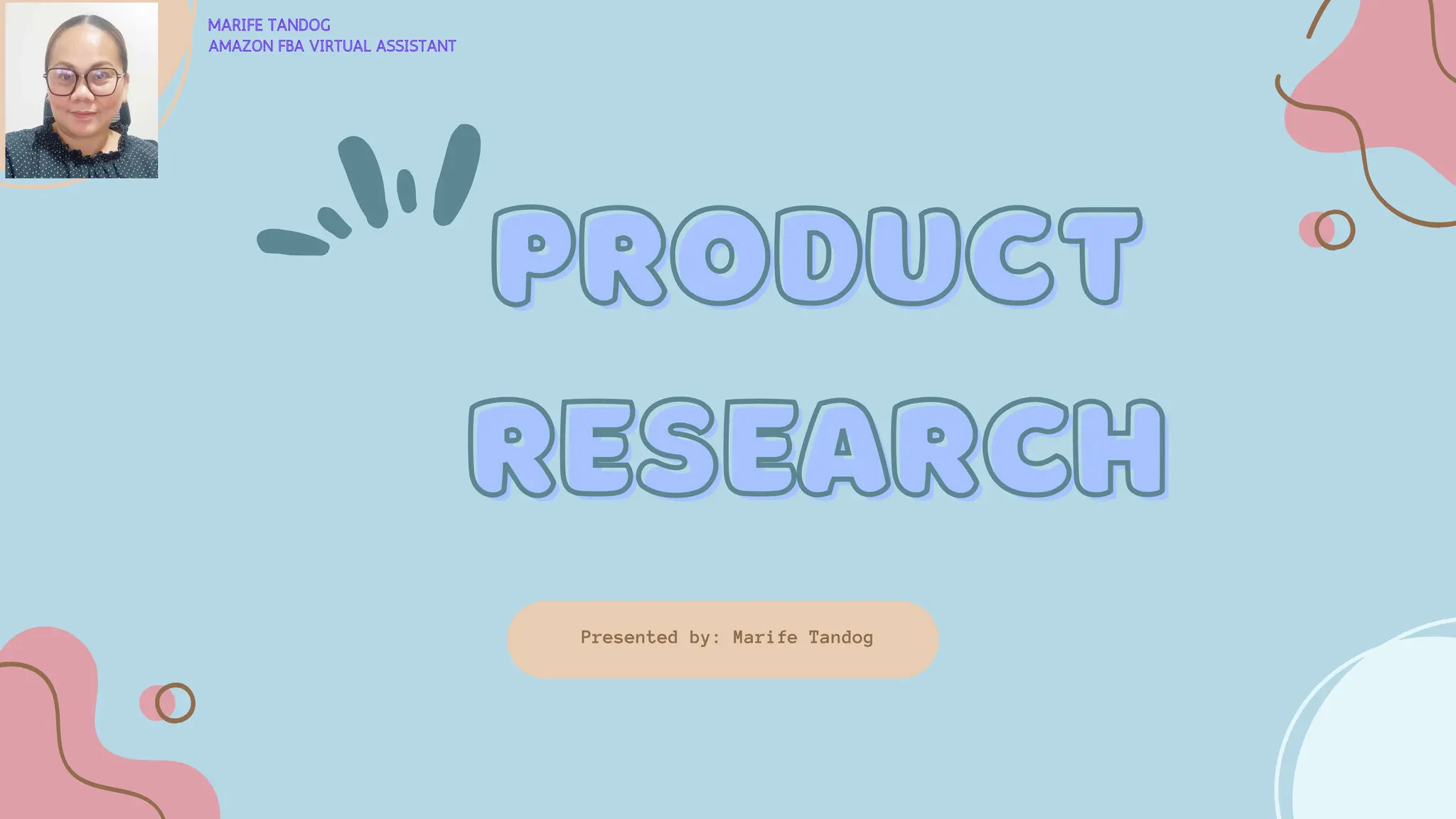 Product Research Presentation Pdf