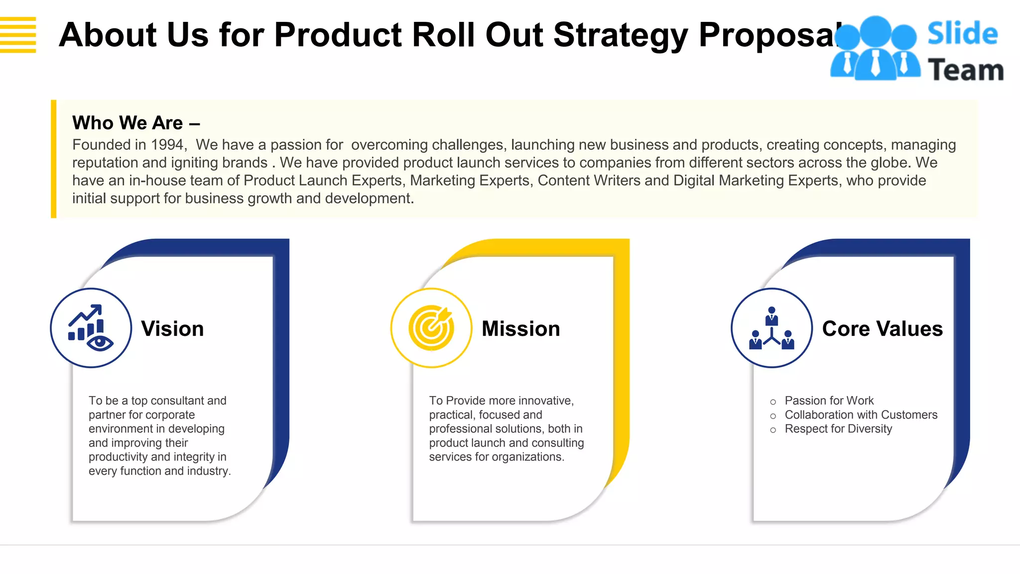 Product Roll Out Strategy Proposal PowerPoint Presentation Slides