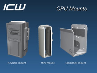 ICW's Ergonomic Computer, Monitor and Device Mounts | PPS