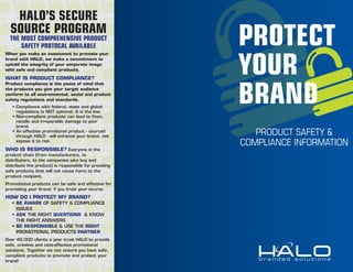 Product Safety Brochure