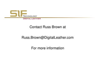 Digital Leather Samples