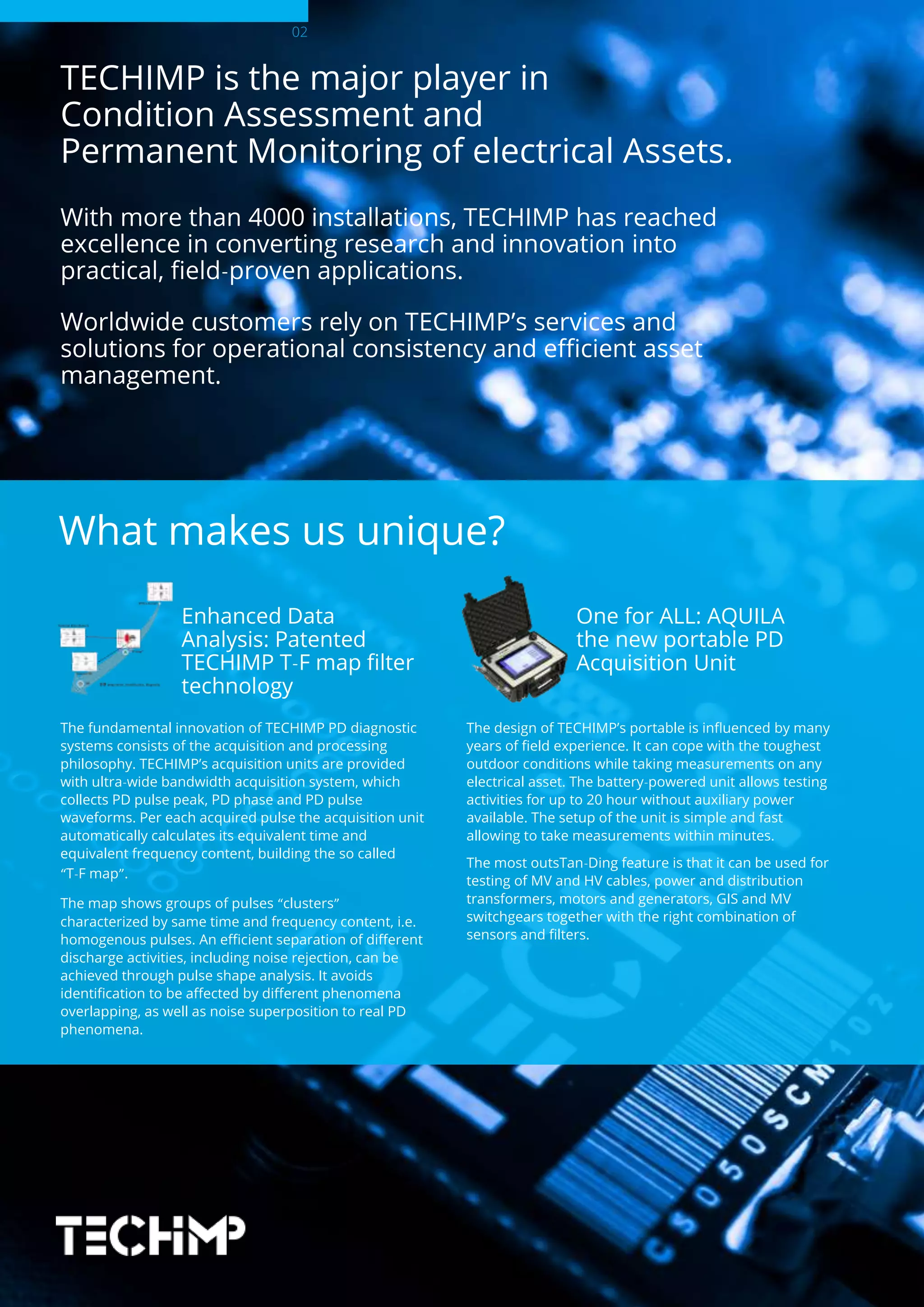 Filter Techimp Pdf Techimp Products and Services Portfolio | PDF