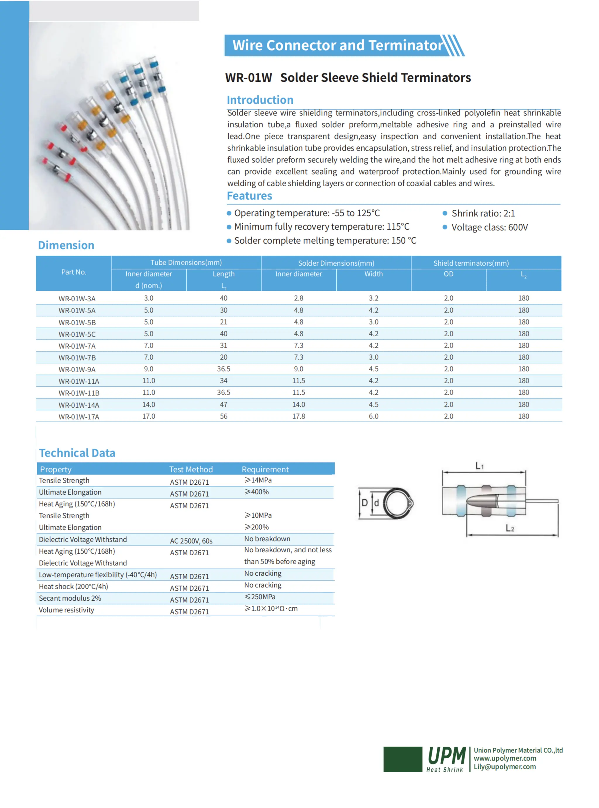 Products Catalogue-03-Heat Shrinkable Insulated Wire connector and ...