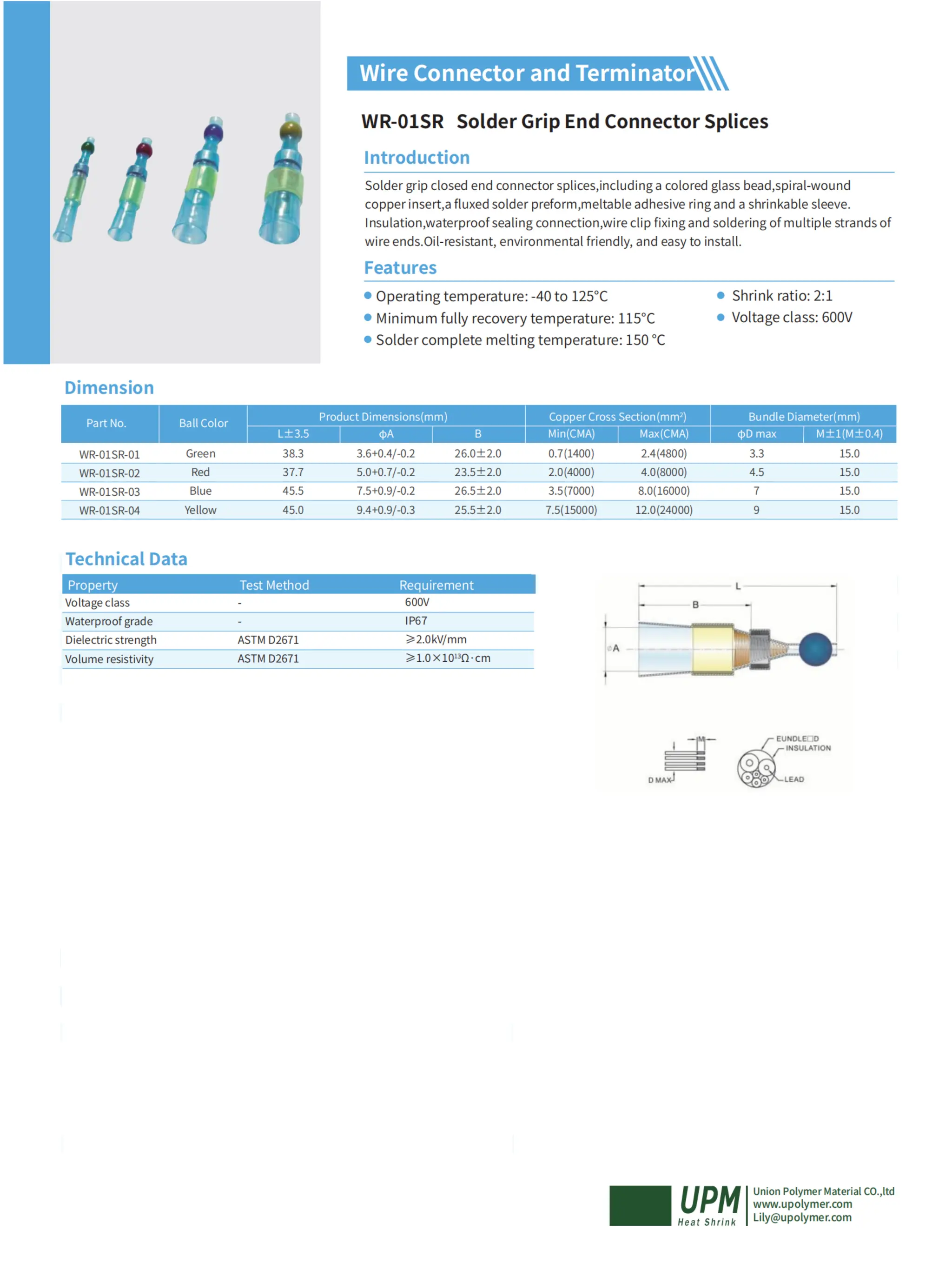Products Catalogue-03-Heat Shrinkable Insulated Wire connector and ...