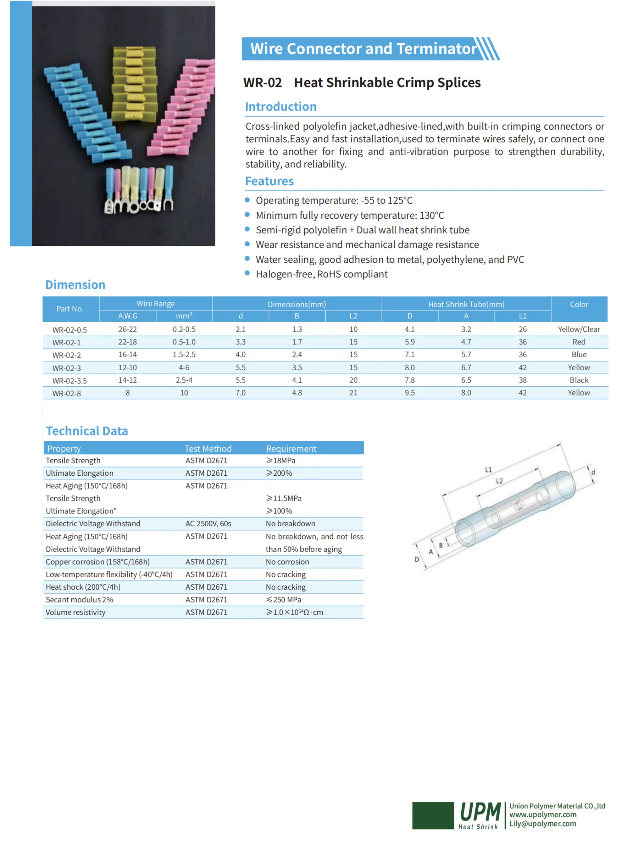Products Catalogue-03-Heat Shrinkable Insulated Wire connector and ...