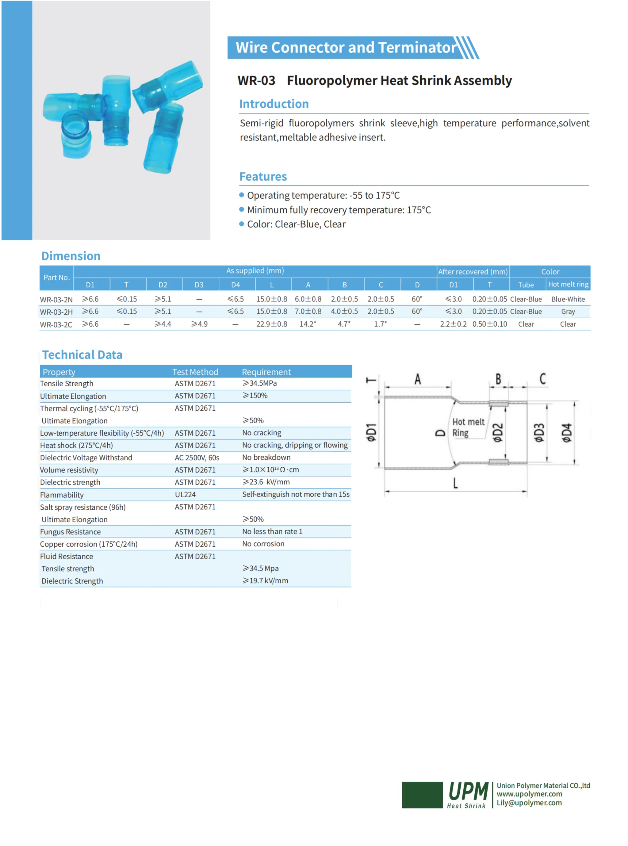 Products Catalogue-03-Heat Shrinkable Insulated Wire connector and ...