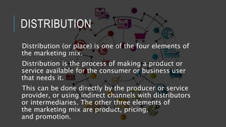 Product selection, procurement and distribution | PPTX